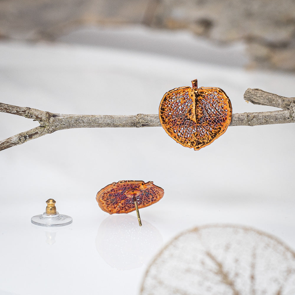 Copper Peace Mandala Earrings in Blue with Dangling Beads – Dandelion  Jewelry